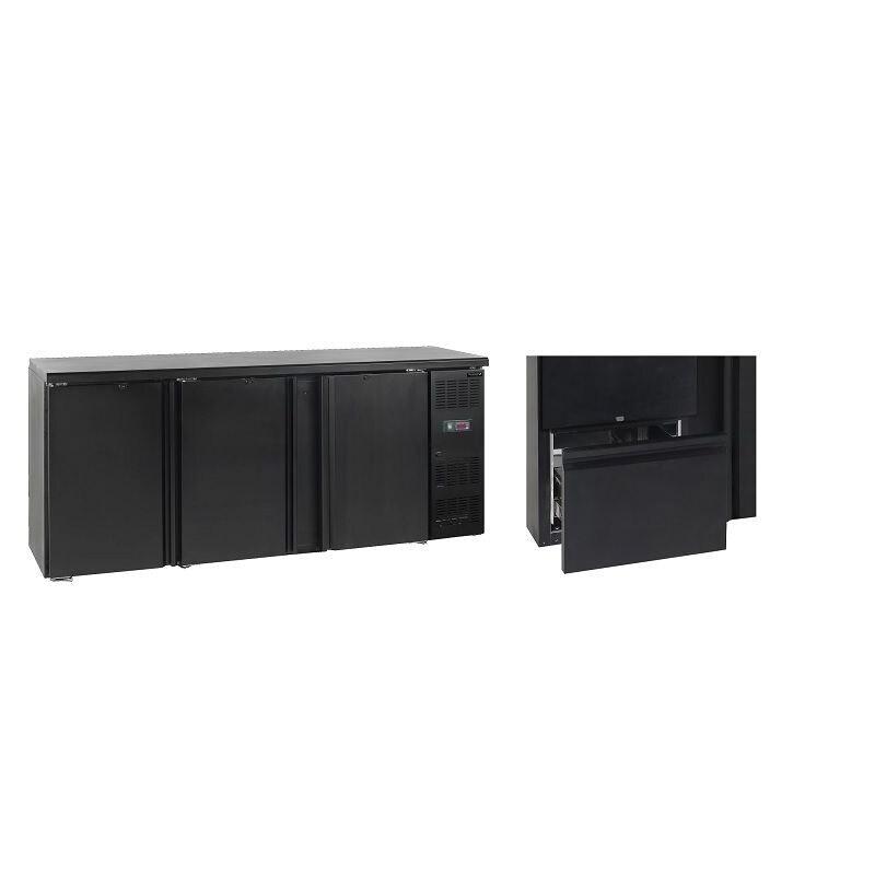 Arrière Bar à tiroirs CBC310+3 141014 - Tefcold - 0650414418085_0