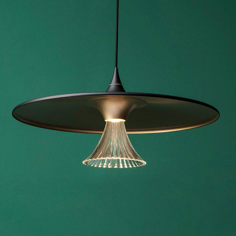 ARTEMIDE IPNO SUSPENSION LED, NOIRE-DORÉE