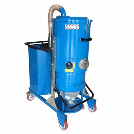 Aspirateur industriel TS750H LP - turbine en fonte - 5,5 kW - filtration H - système Longopac_0