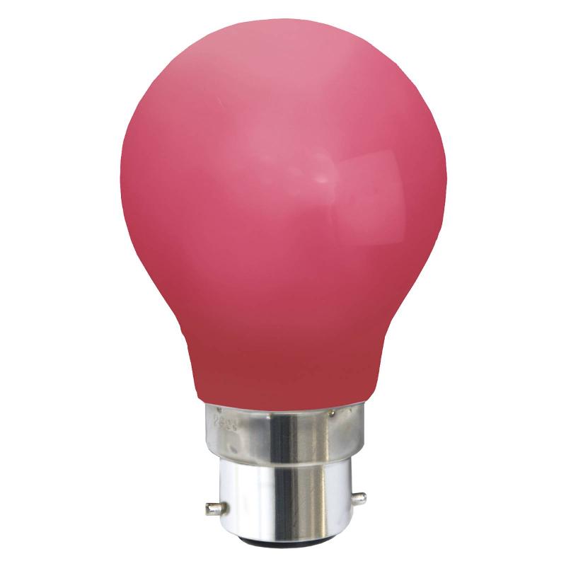STAR TRADING B22 0,9 W AMPOULE LED, ROUGE