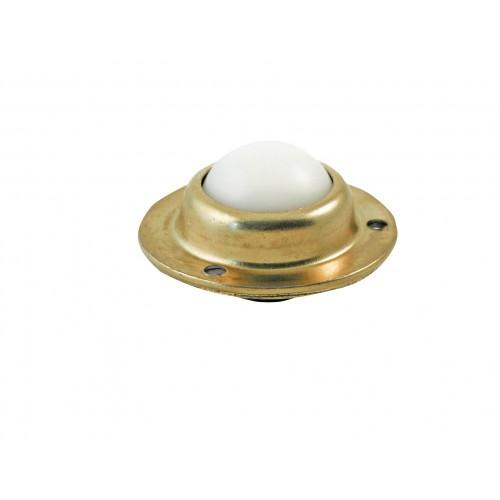 BILLE PORTEUSE - DIAMETRE 14 MM - 3 TROUS DE FIXATION - CHARGE 15 KG AVL