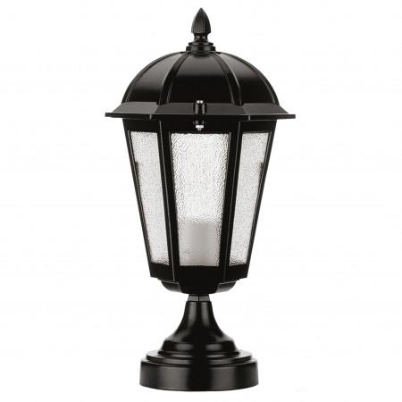 Borne classique d'éclairage public - Bambo IP43 E27 70W noir - Marque DOPO_0