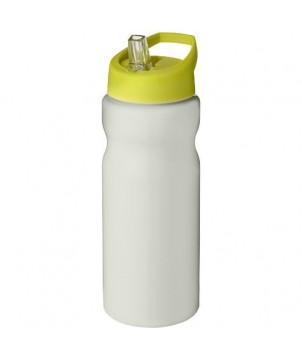 BOUTEILLE DE SPORT H2O ACTIVE ECO BASE 650ML COUVERCLE BEC VERSEUR VERT CITRON - GOURDES DE SPORT PUBLICITAIRES PERSONNALISÉES
