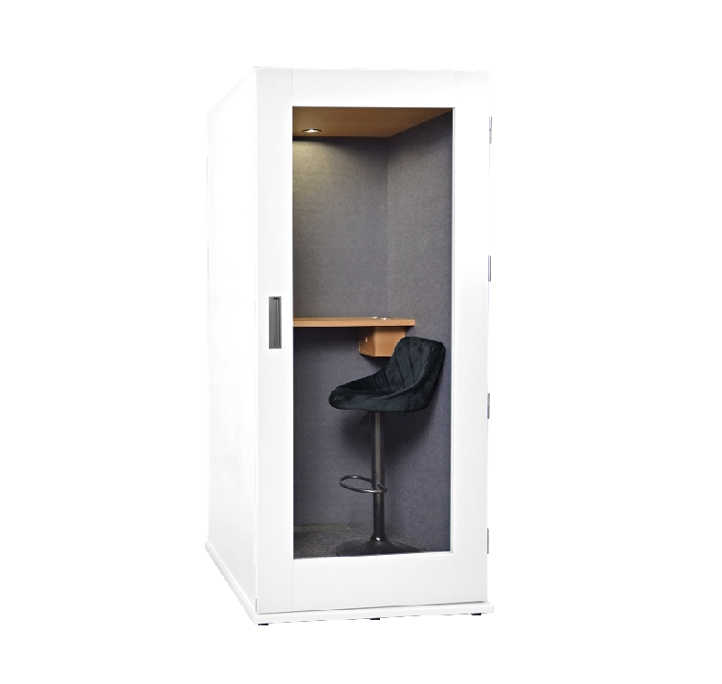 Cabine acoustique 1 personne VOX BLANC_0