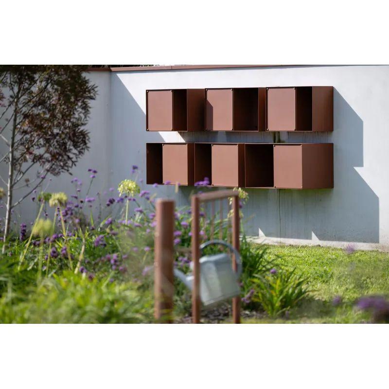 Columbariums Mélineo - système d'accueil d'urnes funéraires avec alcôve et plaque avant_0