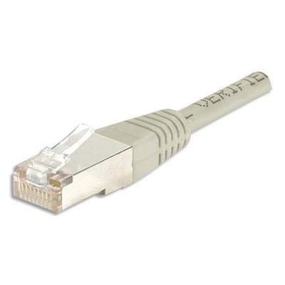 CORDON RJ45 CATEGORIE 6 F/UTP GRIS - 3 M