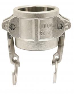 Coupleur bouchon de raccord à came 80/90 - 300334 - inox de grande qualité_0