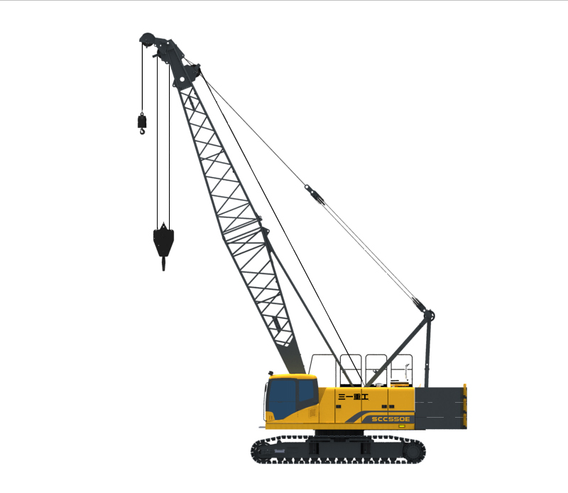 Grue treillis SANY SCC550E - 55t - capacité nominale 55t - flèche 13-52m_0