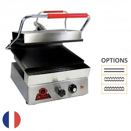 INFRA GRILLS E spécial grillades - Sofraca - Plaques en fonte lisses ou rainurées - Alimentation 230V ou 400V - Garantie 3 ans_0