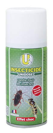 Insecticide pour rampants et volants one shot u2 (100-250m3) aer de 150ml_0