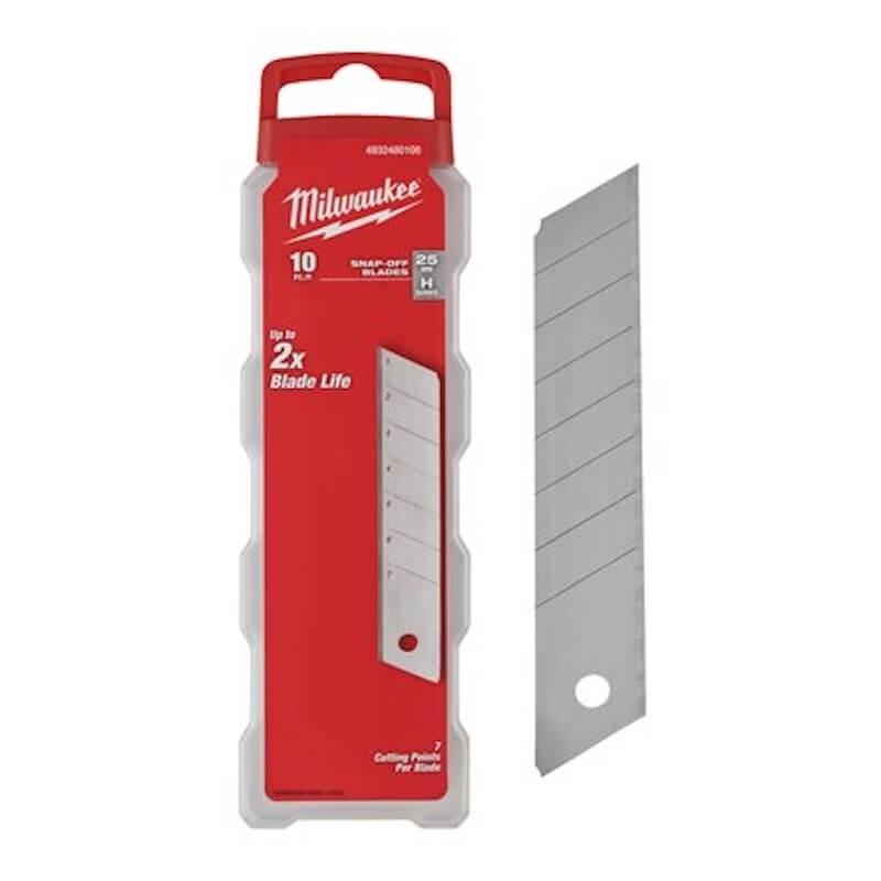 Lames sécables 25 mm Milwaukee - Boîte de 10 - 4932480108_0