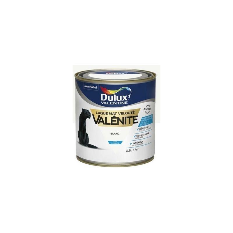 PEINTURE LAQUE VALÉNITE MAT LIN CLAIR 0,5 L - DULUX VALENTINE Comparer les  prix de PEINTURE LAQUE VALÉNITE MAT LIN CLAIR 0,5 L - DULUX VALENTINE sur  Hellopro.fr