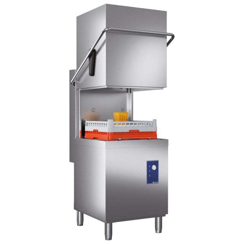 Lave-vaisselle à capot avec doseur de détergent, panier 50x50 cm, h 42 cm - VIRTUS - 4068875003218_0
