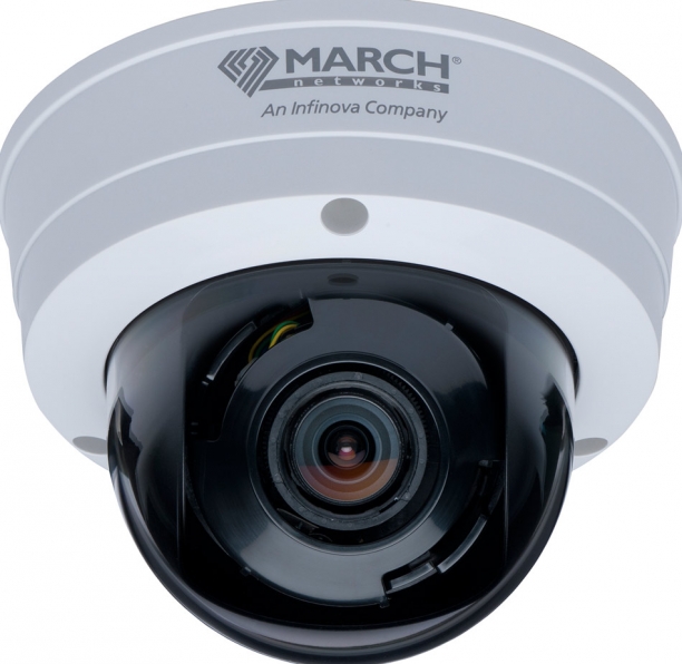 Caméra IP MegaPX Indoor Analytics Dome - 1080p HD - HDR - Analyse vidéo intégrée_0
