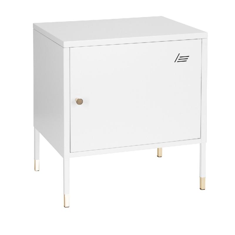 Meuble d'appoint en métal UMEO Métal blanc hjh OFFICE - blanc acier 743025_0
