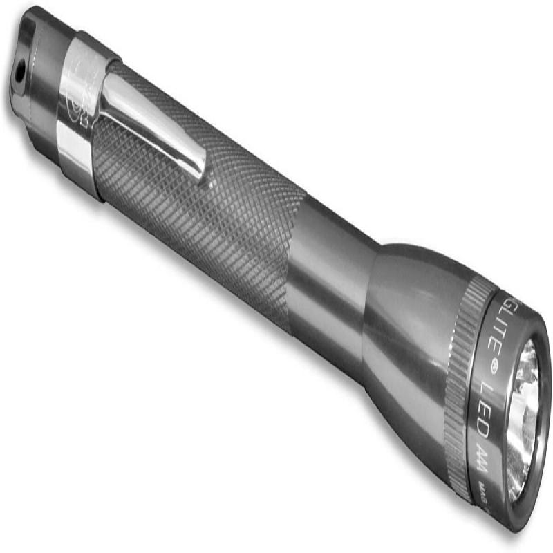 Mini Maglite Lampe de poche LED 2x piles AAA - Gris - gris 001-7825053_0