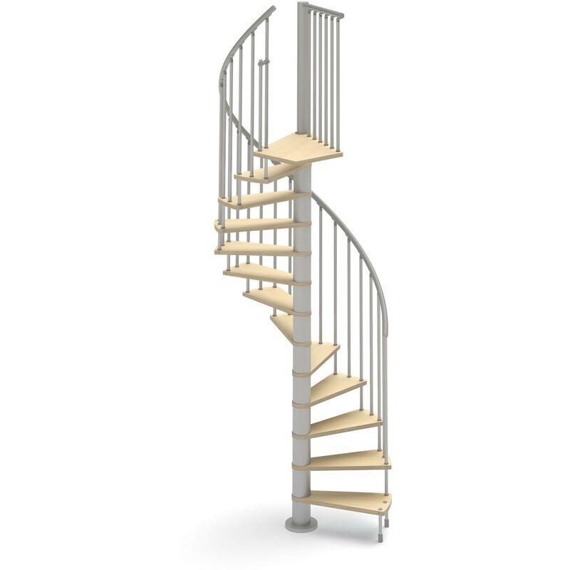 MISTERSTEP - ESCALIER COLIMAÇON Ø 138 CM - HOOP - BOIS NATUREL