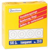 OEILLETS DE RENFORT 13 MM, TRANSPARENT - LOT DE 12