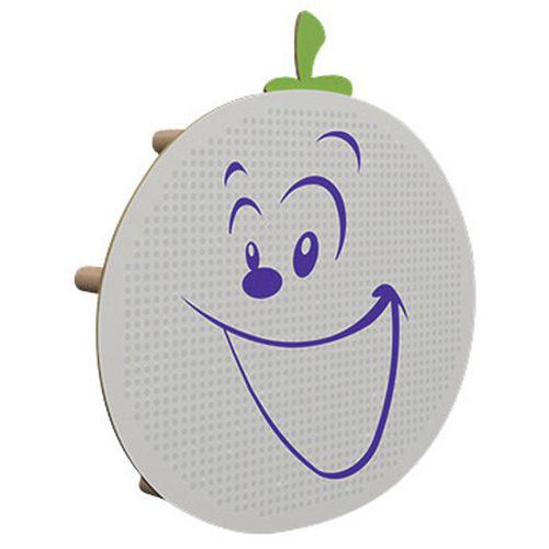 PAN. ACOUSTI-KIDS MURAL MOD. ORANGE FRUIT PAN. BLANC POLAIRE - BESSIERE