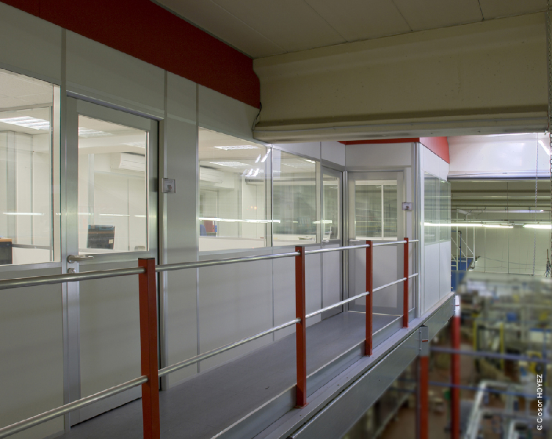 Plate-forme de bureau modulable - économique - pour atelier, usine ou entrepôt_0