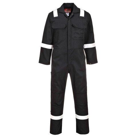 PORTWEST BIZ5 COMBINAISON BIZWELD FR IONA NOIR - TAILLE XXL - STANDARD