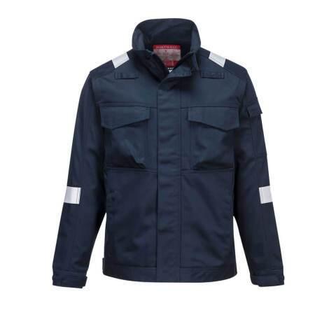 PORTWEST FR68 VESTE ULTRA BIZFLAME MARINE - TAILLE L