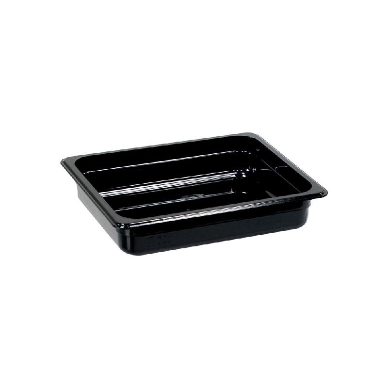 Récipients Gastronorm série Buffet de Stalgast, noir, GN 1/2 (65 mm), polycarbonate - GN2312065_0