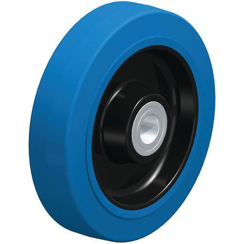 ROUE FORTES CHARGES À BANDAGE CAOUTCHOUC POEV 250_20K-SB - BLICKLE