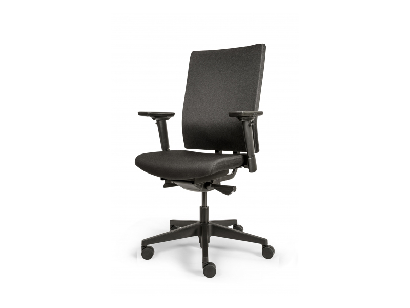 Fauteuil de bureau Eon - tissu résistant - mécanisme synchrone blocable - soutien lombaire réglable - garantie 10 ans_0