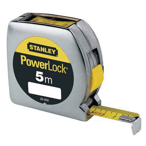 STANLEY 1 MÈTRE POWERLOCK À LECTURE DIRECTE