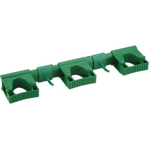 SUPPORT MURAL HYGIÉNIQUE HI-FLEX - 42CM - VERT - VIKAN