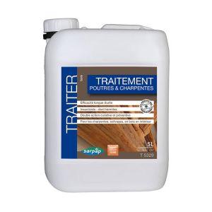 TRAITEMENT BOIS DE CHARPENTE ET POUTRES SARPAP 20 L ANTI TERMITES ET ANTI INSECTES XYLOPHAGES_0