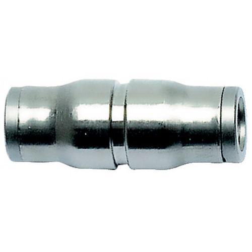 UNION DOUBLE ÉGALE 3606 DROIT - LAITON NICKELÉ CHIMIQUE FDA - DIAMÈTRE 6 MM - TUBE/TUBE PARKER LEGRIS