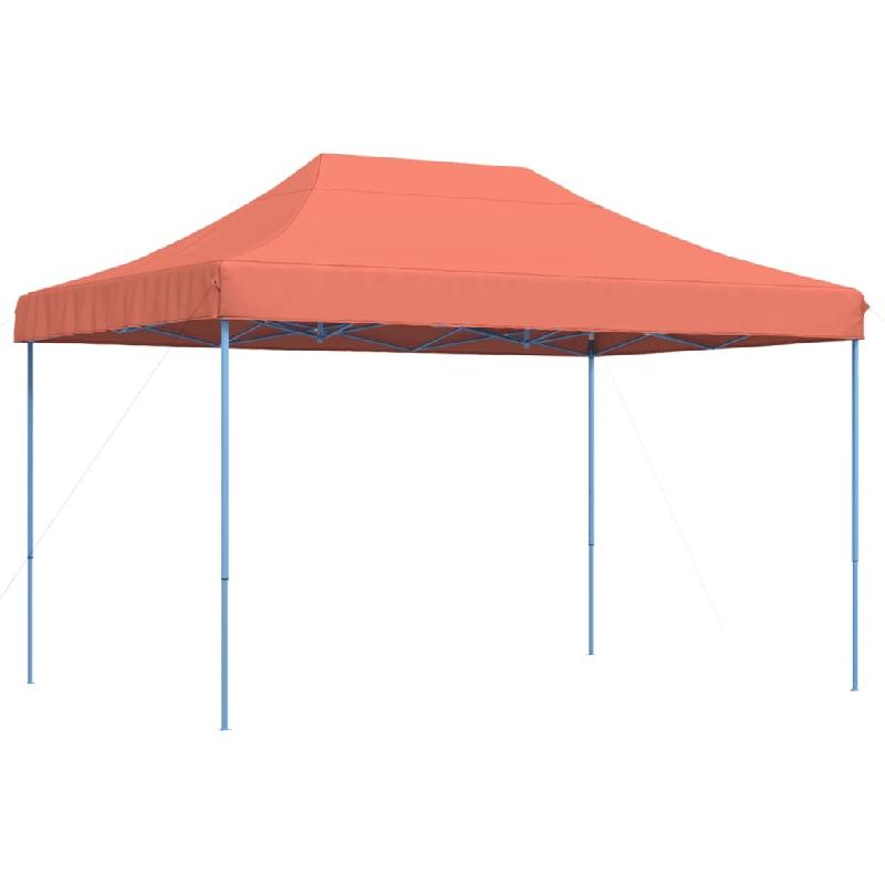 VidaXL Tente réception pliable escamotable terre cuite 410x279x315 cm Modèle AbriSonata 359 - rouge 4005013_0