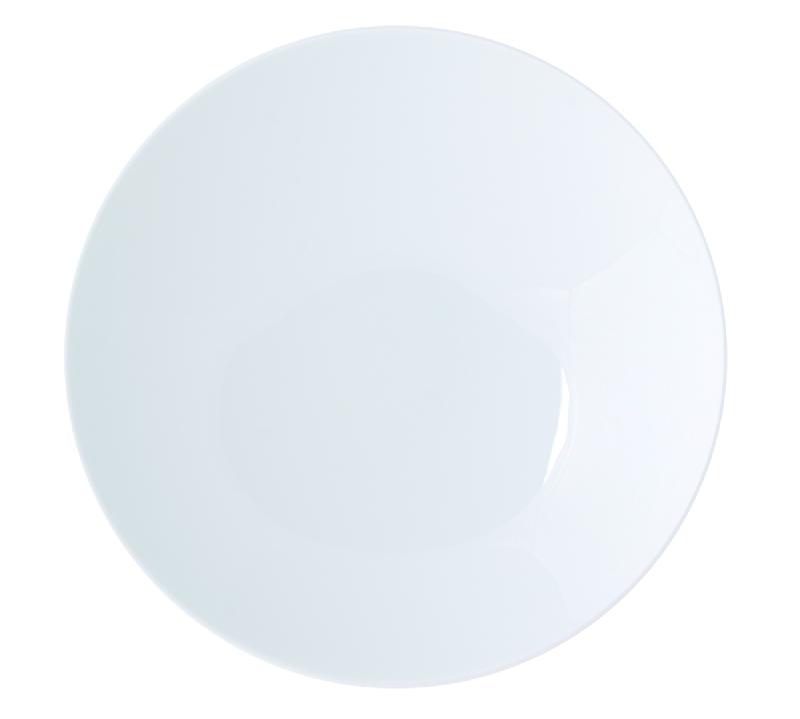 ASSIETTE COUPE CREUSE ROND BLANC PORCELAINE Ø 28 CM COUPE ARIANE