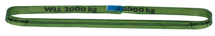 Élingue ronde 5 m verte - DIN EN 1492-2 - Capacité 2000 kg - DOLEZYCH_0