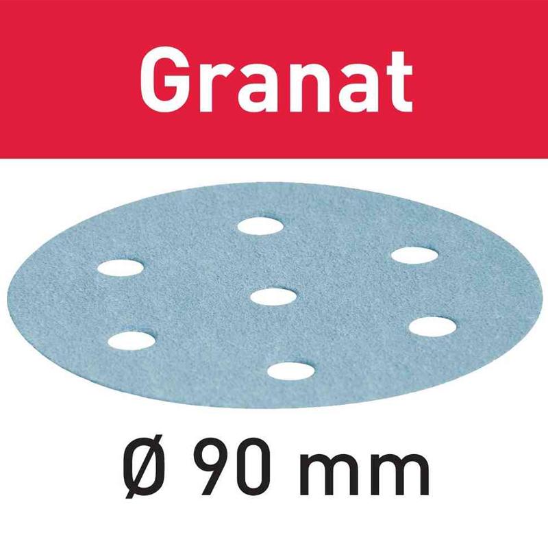 ABRASIFS GRANAT STF D90/6 P120 GR/100 - FESTOOL - 497367