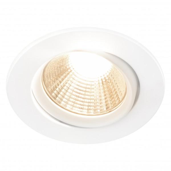 APOLLO 3-KIT TILT SPOT ENCASTRÉ MÉTAL BLANC LED INTEGRÉE 2700K - NORDLUX 62009031003