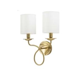Applique murale double abat-jour Zagreb 35.5 x 17 x 43 cm Mauro Ferretti - jaune 8024609382635_0