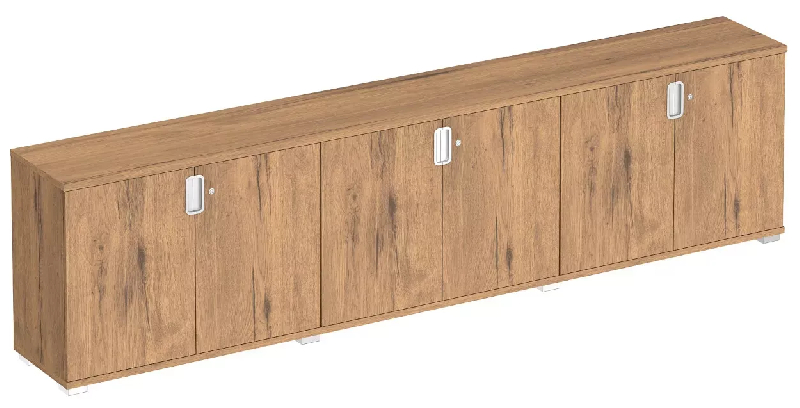 Armoire 6 portes battantes So Laroya - 3 étagères - Dimensions (L : 300 cm x P : 42 cm x H : 76,60 cm)_0