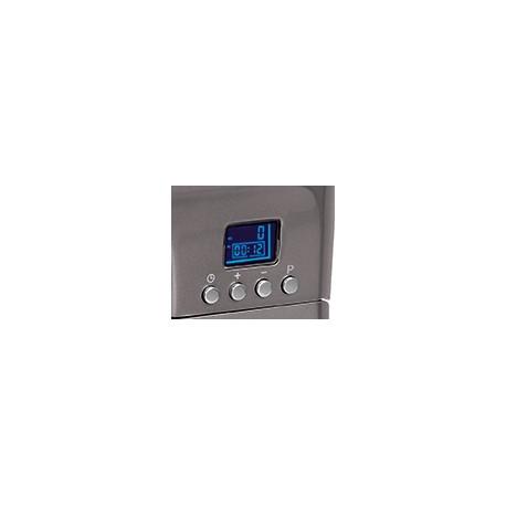 Bomann KM 1395 CB Silver - Robot pâtissier multifonction 4 en 1 - 6,2 L - 1200 W - Minuterie et écran LCD_0