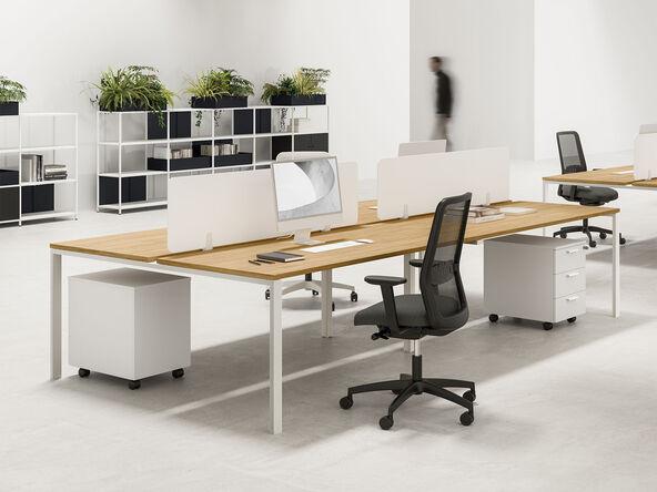Bureau bench 4 personnes Lite DVO_0