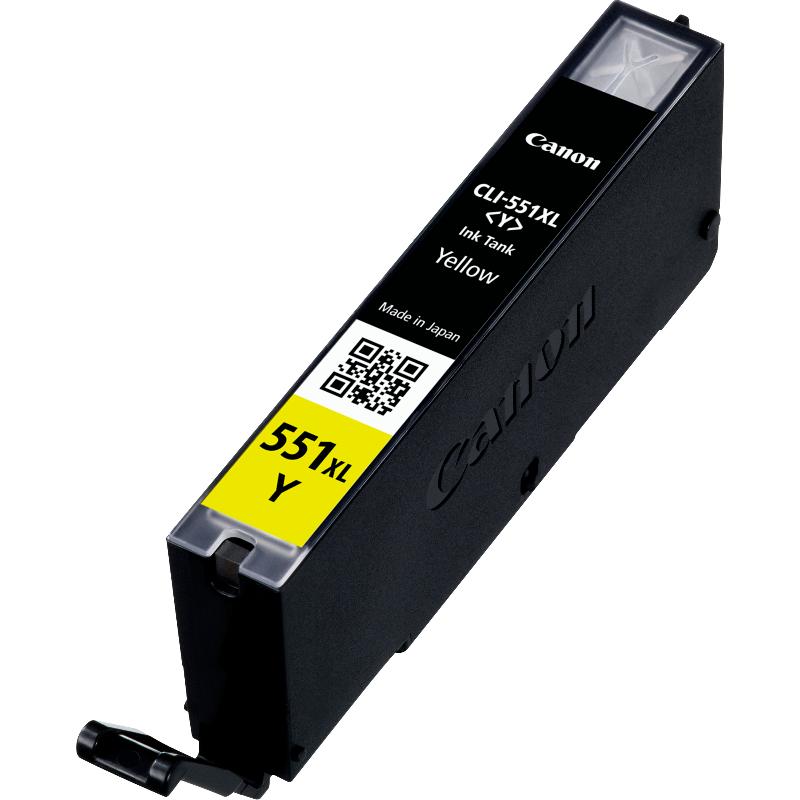 Canon Cartouche d'encre jaune à haut rendement CLI-551XL_0