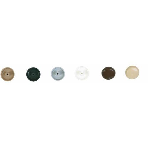 CAPUCHONS À RECOUVREMENT POUR VIS DE MONTAGE TOP-ROC - BEIGE - BOITE DE 100 ING FIXATIONS