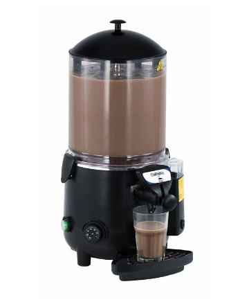 Chocolatière professionnelle en ABS noire - 10 litres - 1006W - 410x280x580(h)mm - Casselin_0