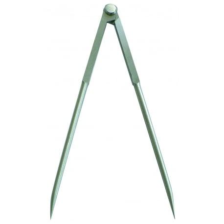 COMPAS A CHARNIERE A POINTES 190MM ACIER POLI TALIAPLAST | 402521_0
