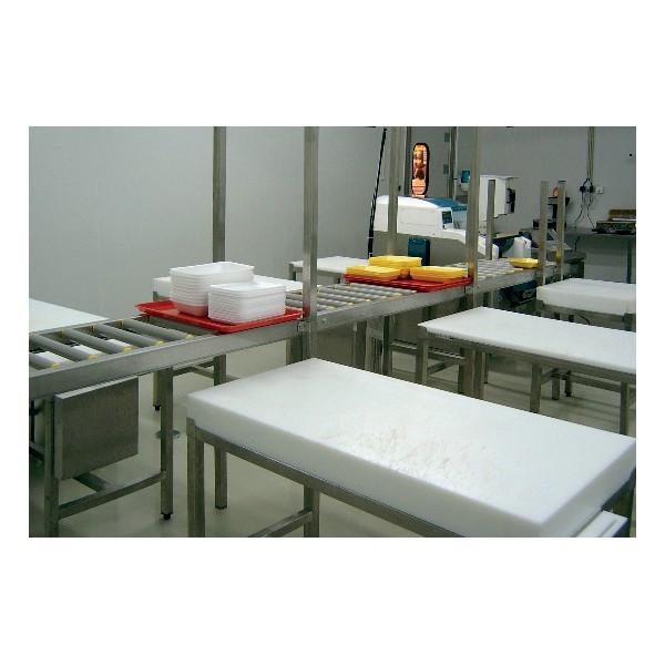 Convoyeur gravitaire inox, profondeur 530 mm (Niveaux: 1)_0