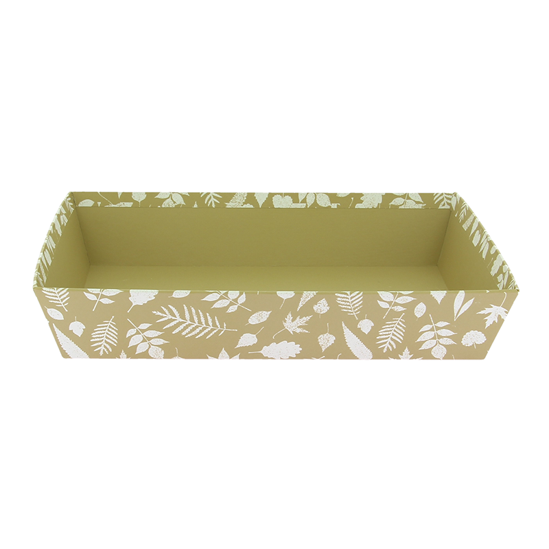 Corbeille carton rectangle Herbier 26x20 -_0