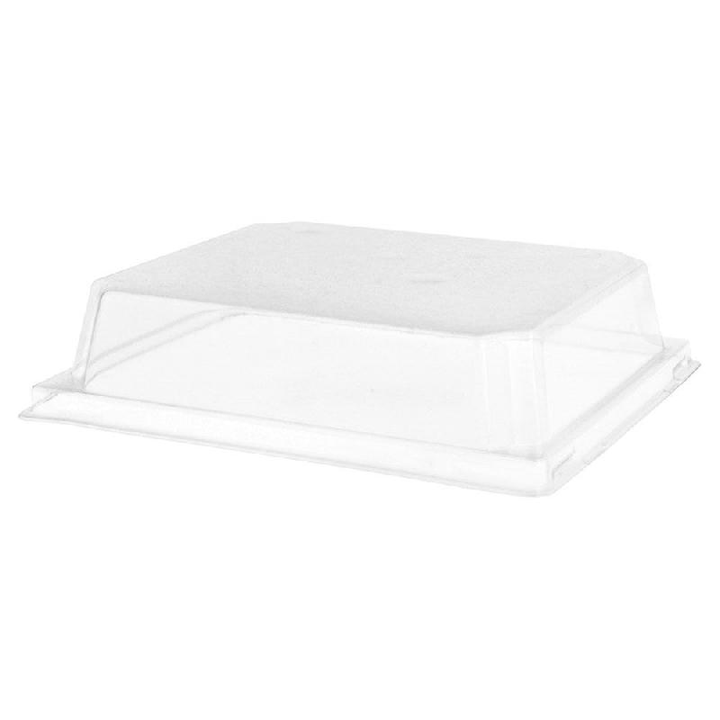 Couvercle transparent PET hauteur 3,7cm pour barquette 59141 - par 1000_0