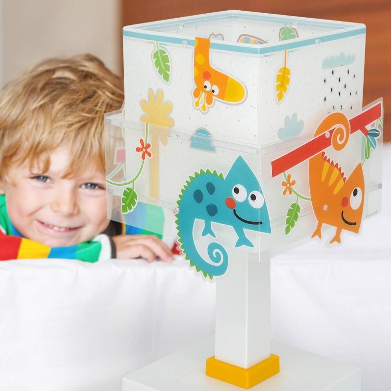 DALBER HAPPY JUNGLE LAMPE À POSER POUR ENFANT